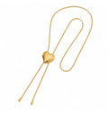 Hart Y-ketting verstelbaar bedel