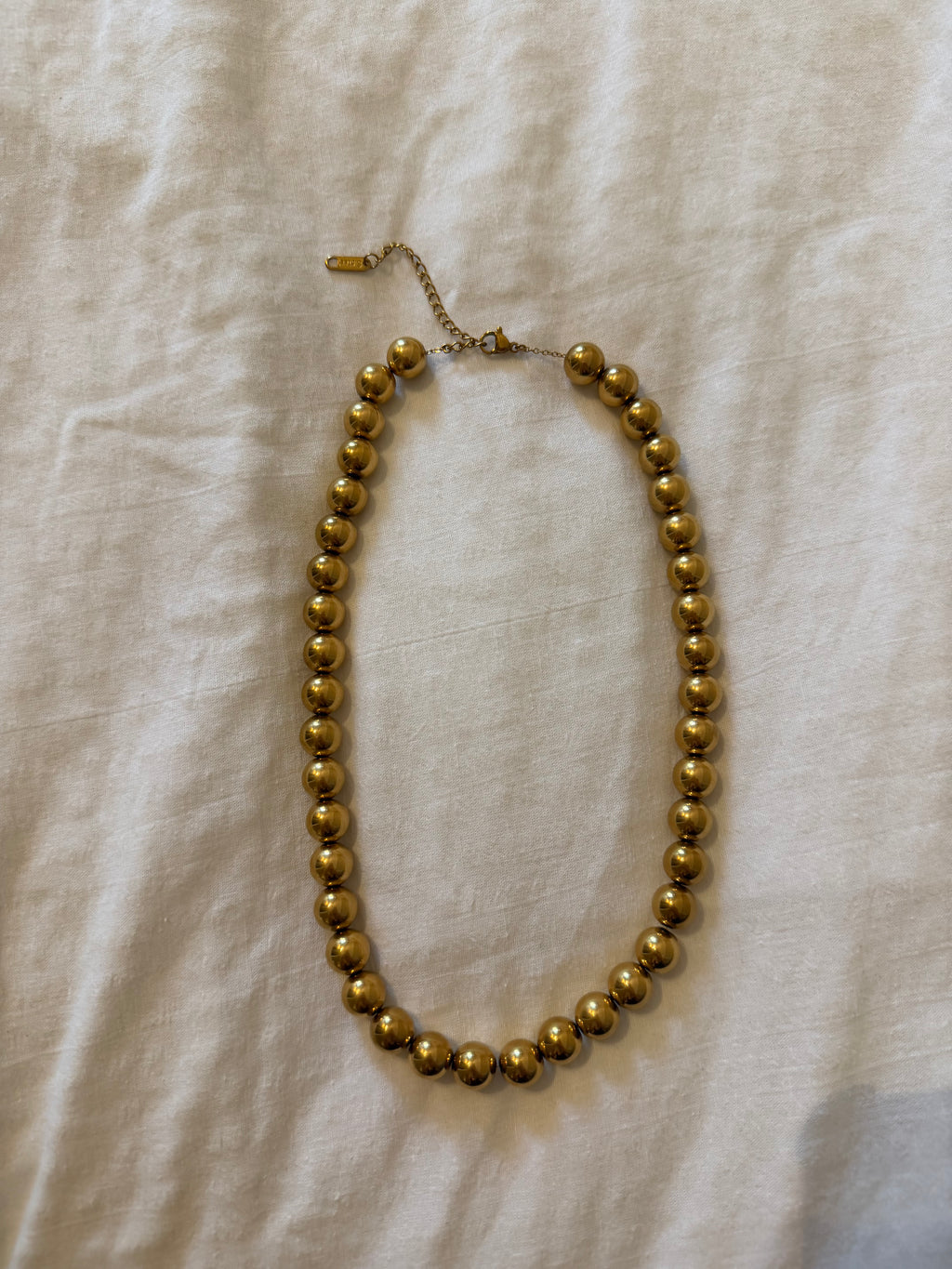 Beaded necklace big