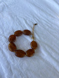 Bruine kralen armband