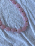 Roze kralen ketting