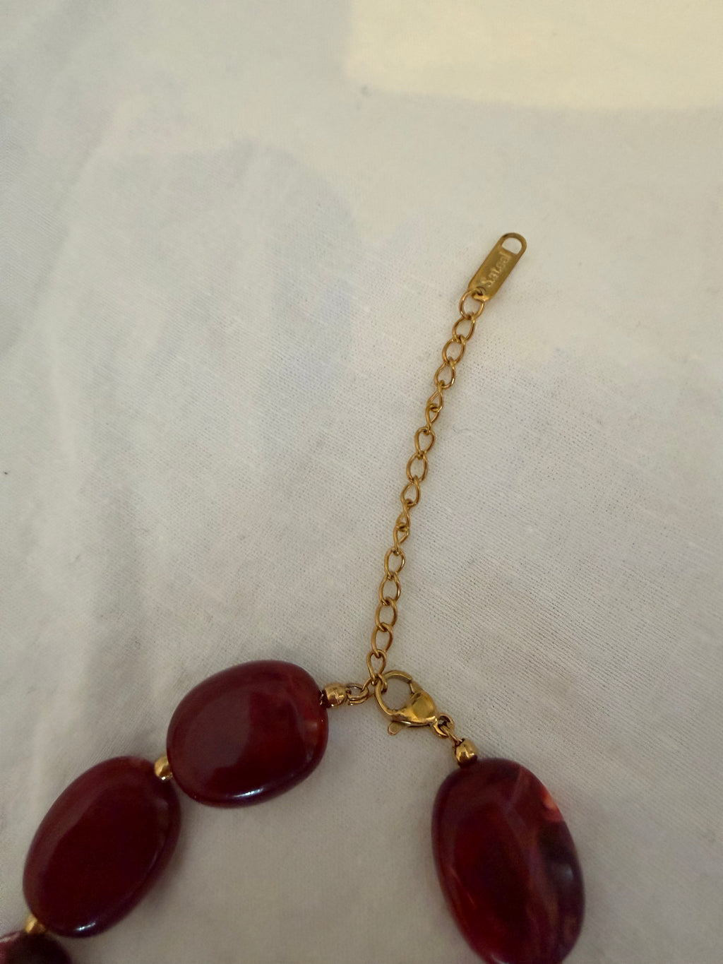 Rode kralen armband