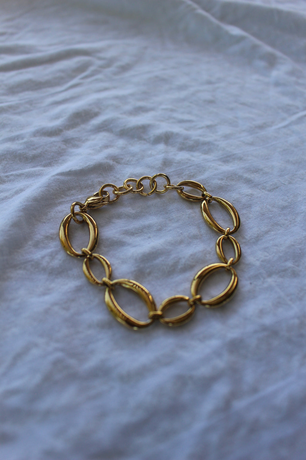Statement schakel armband