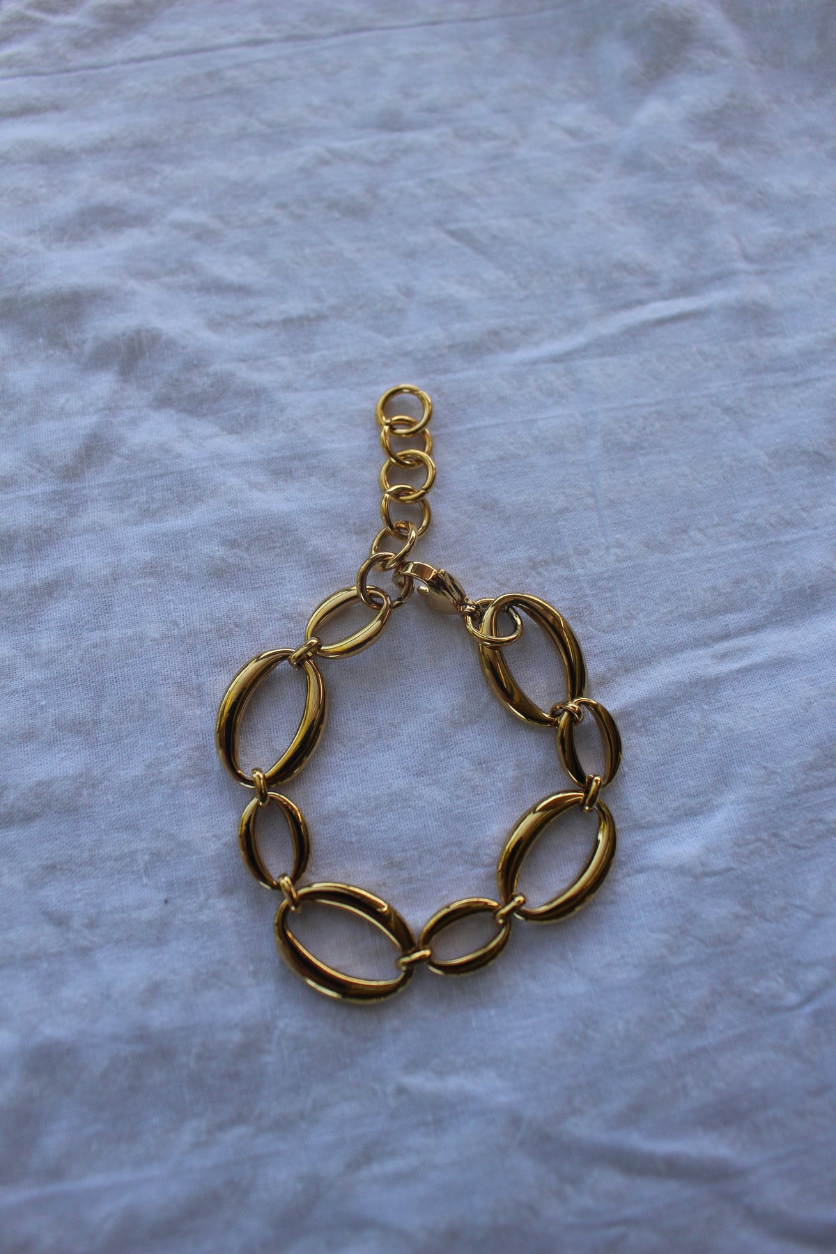 Statement schakel armband
