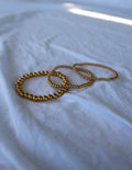 Beaded bracelet trio